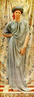 Raphaelite: Woman in grey