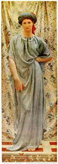 Raphaelite: Woman in grey