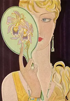 Gazes: Woman with Hand Mirror
