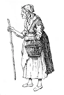 Herbage: Woman with herbs