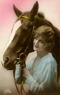 Affectionately: Woman and Her Horse