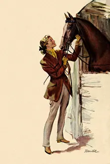 Caresses: Woman With Horse