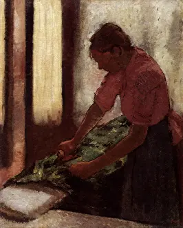 Bends: Woman Ironing, by Degas
