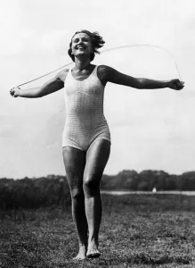 Propagandistic: Woman jumping rope
