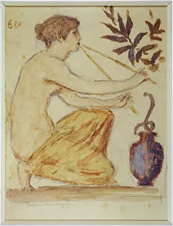 Knees: Woman kneeling