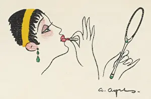Applies: WOMAN/LIPSTICK 1914