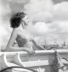 Peacetime: Woman looking out to sea
