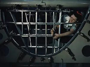 Liberator: Woman making an emplanage section on a new