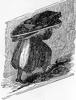 1844: Woman in a mine, 1844