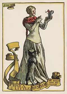 Dominance: Woman with a miniature husband