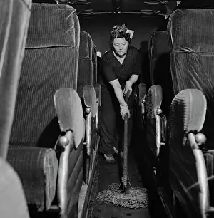 Charwoman: Woman - Occupations - Cleaner - WWII
