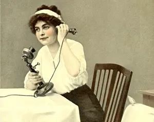 Earpiece: Woman on the Phone