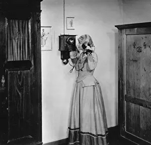 Phones: Woman on the phone