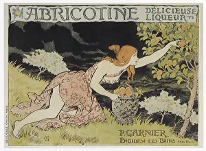 Grasset: Woman Picking Apricots