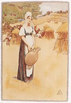 Jessie: Woman in Plain Clothes holding Jug