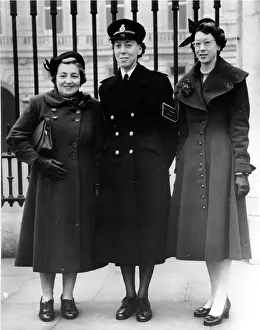 Railings: Woman police sergeant Ethel Bush, Met Police