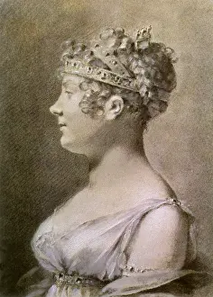Braided: Woman in Profile