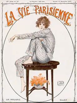 Sleepwear: WOMAN IN PYJAMAS 1919