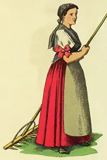 Rake: Woman with Rake