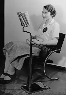 Recliner: Woman reading 1937