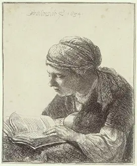 1634: Woman reading