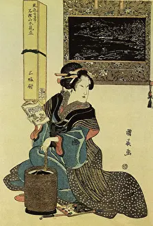 Brazier: Woman Reading a Book