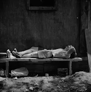 Sawmill: Woman - Relaxation - Worker - Occupations