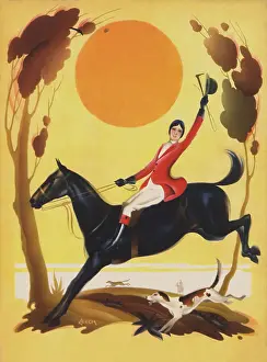 Flourishing: Woman Rides with Flourish