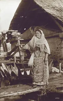 Paddlewheel: Woman from Romania