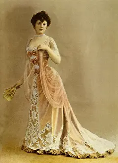 Rouff: Woman in a Rouff Dinner Dress