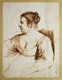Guercino: A Woman Seated