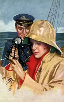 Sextant: Woman with Sextant