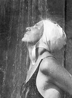 Shower: Woman under the shower, 1935