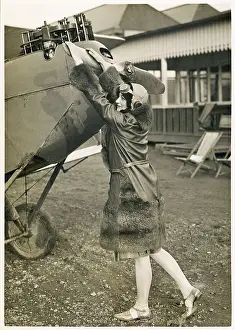 Learns: Woman Swings Propeller
