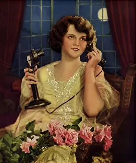 Reveal: Woman on Telephone