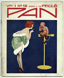 Redhead: Woman telling Pan off!
