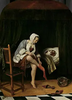 Thighs: Woman at Her Toilet
