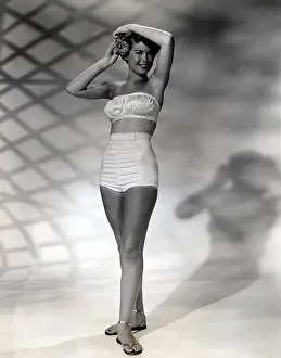 Underclothes: A Woman in her Underwear