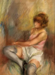 John Noott Galleries: Woman in underwear