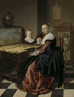 Virginal: Woman at the Virginal