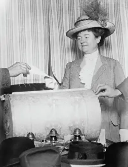 Adopted: Woman voting