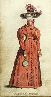 Ribbons: Woman in a Walking Dress