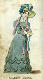Ribbons: Woman in a Walking Dress