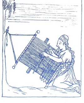 Incas: Woman weaving