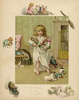 Didn T: Woman who lived in a shoe