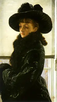 Tissot: Woman by Window, by Tissot