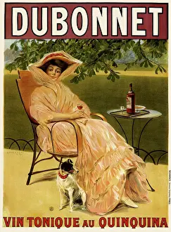 Masson: Woman with Wine and Dog