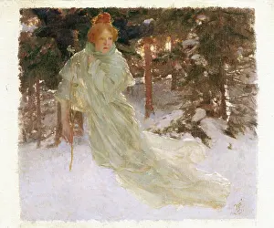 Coldness: Woman in Winter