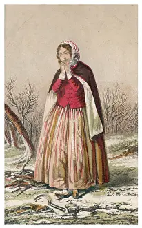 Survive: Woman in Winter - circa 1860