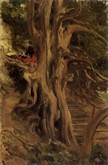 Roots: Woman in the Woods, by Leighton